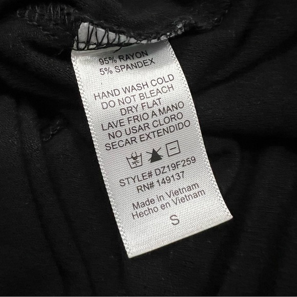 Women’s Long Black Dress - Size Small - Excuse Me, I Have to be Awesome - Picture 5 of 5